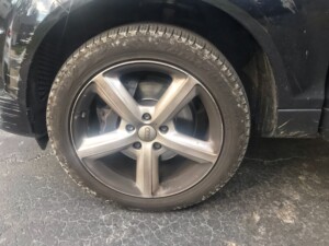Audi Q7 Wheel dirty