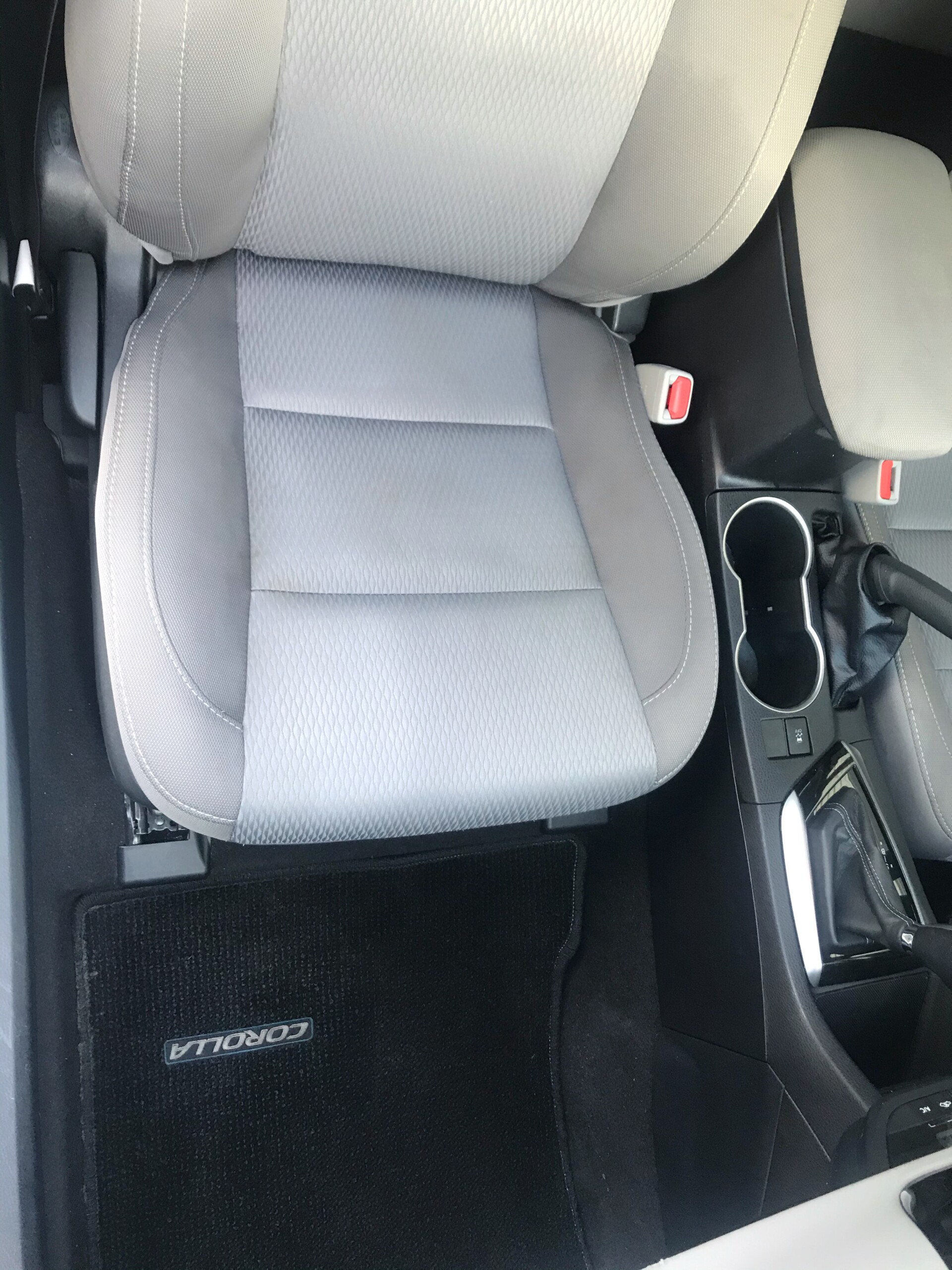 2016 Toyota Corolla seat after 1
