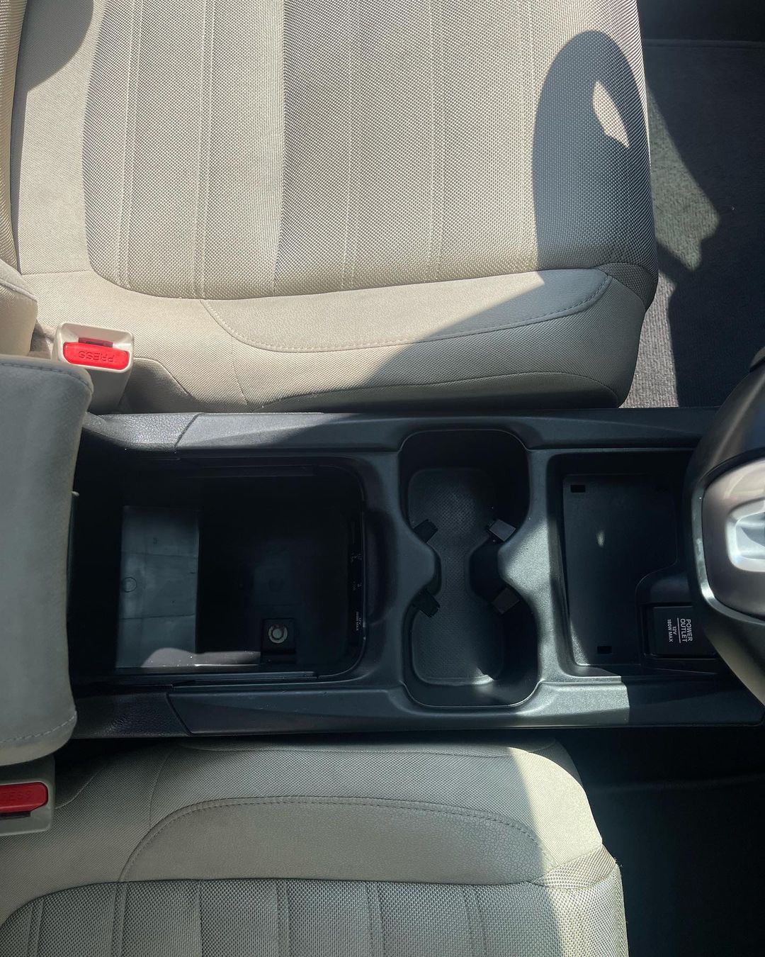 crv cupholders after interior detail