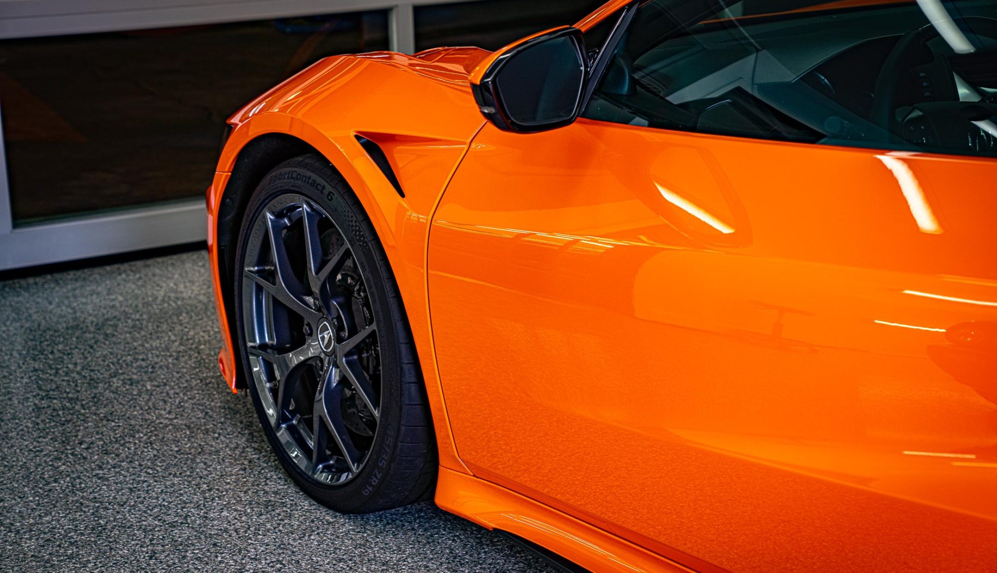 acura front wheel detailed